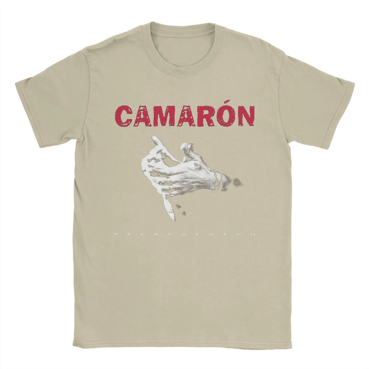 Camarón de la Isla Flamenco Singer T-Shirt – 100% Cotton Short-Sleeve Graphic Tee