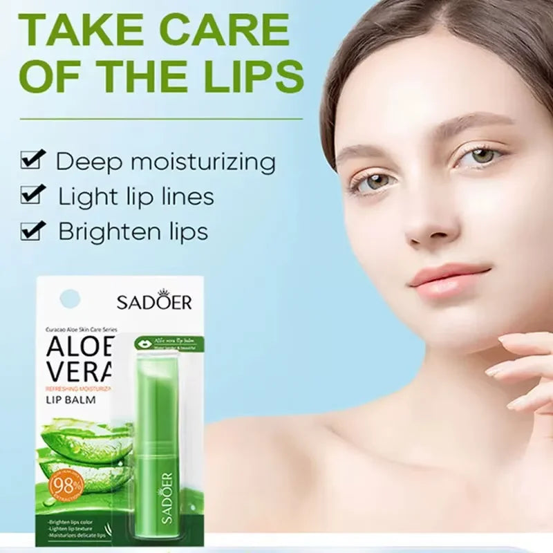 AloeSoothe™ All-Natural Healing Lip Balm & Overnight Repair Mask