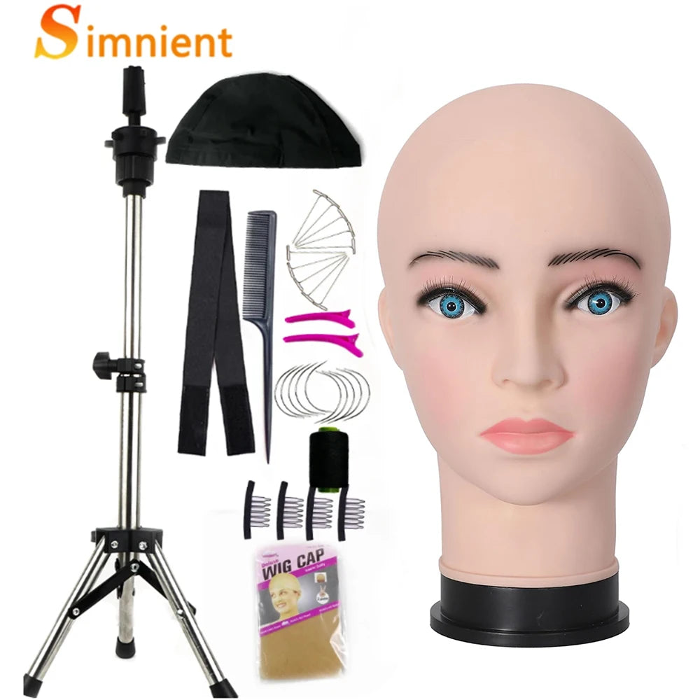 StudioHead™ Cosmetology Mannequin Head with Adjustable Tripod Stand