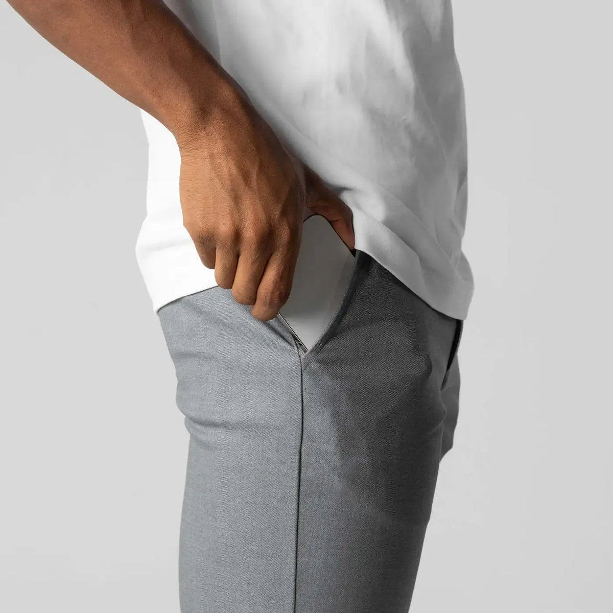 Men's Slim-Fit Ankle-Length Active Chino Pants