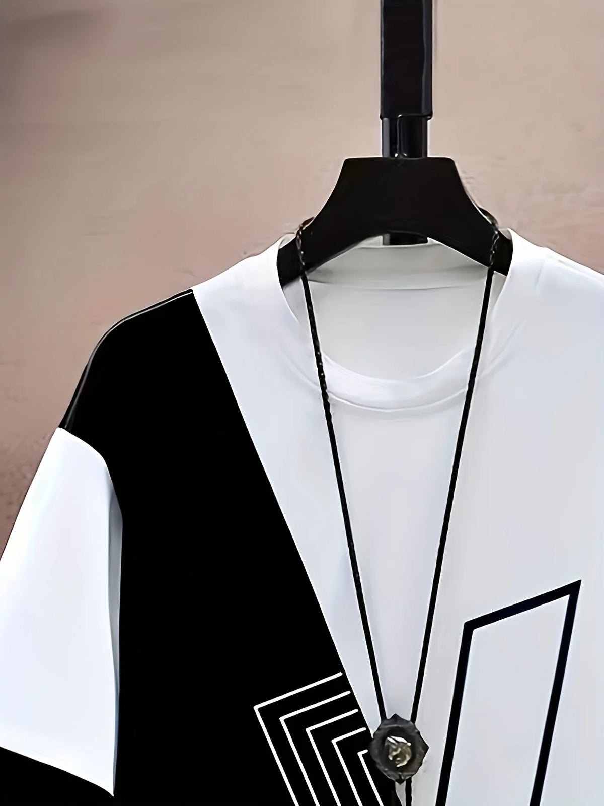 Men's 3D Letter Print Lightweight Summer T-Shirt & Shorts Set