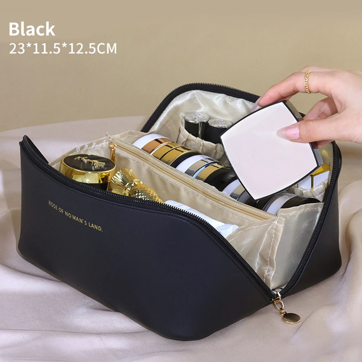 1Pcs Organ Pillow Makeup Bag Travel Portable Storage Bag Toiletry Bag High Appearance Level Simple Large Capacity Storage Bag