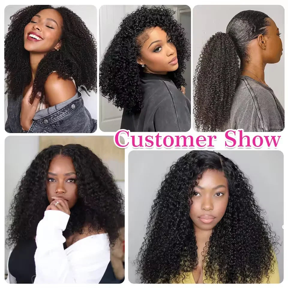 FlexiCurl™ 3-in-1 Peruvian Glueless Half-Wig