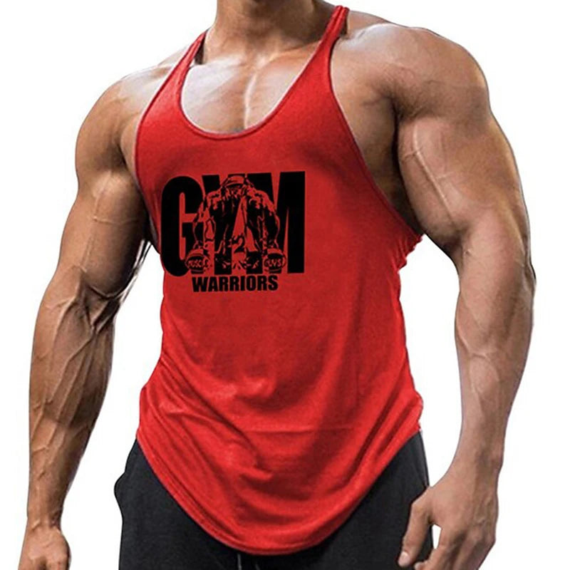 Men’s Athletic Graphic Tank Top – Sleeveless Gym & Workout Vest