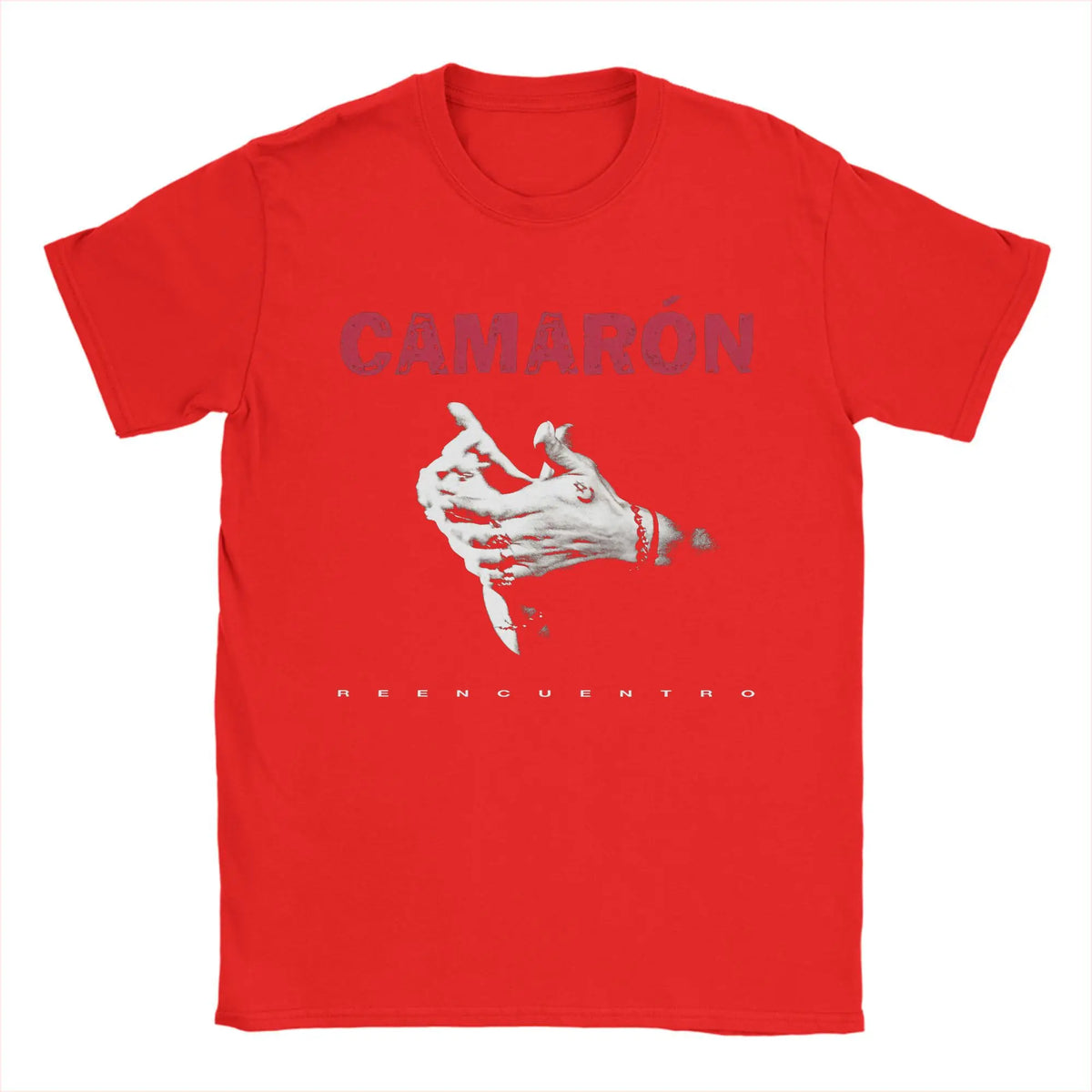 Camarón de la Isla Flamenco Singer T-Shirt – 100% Cotton Short-Sleeve Graphic Tee