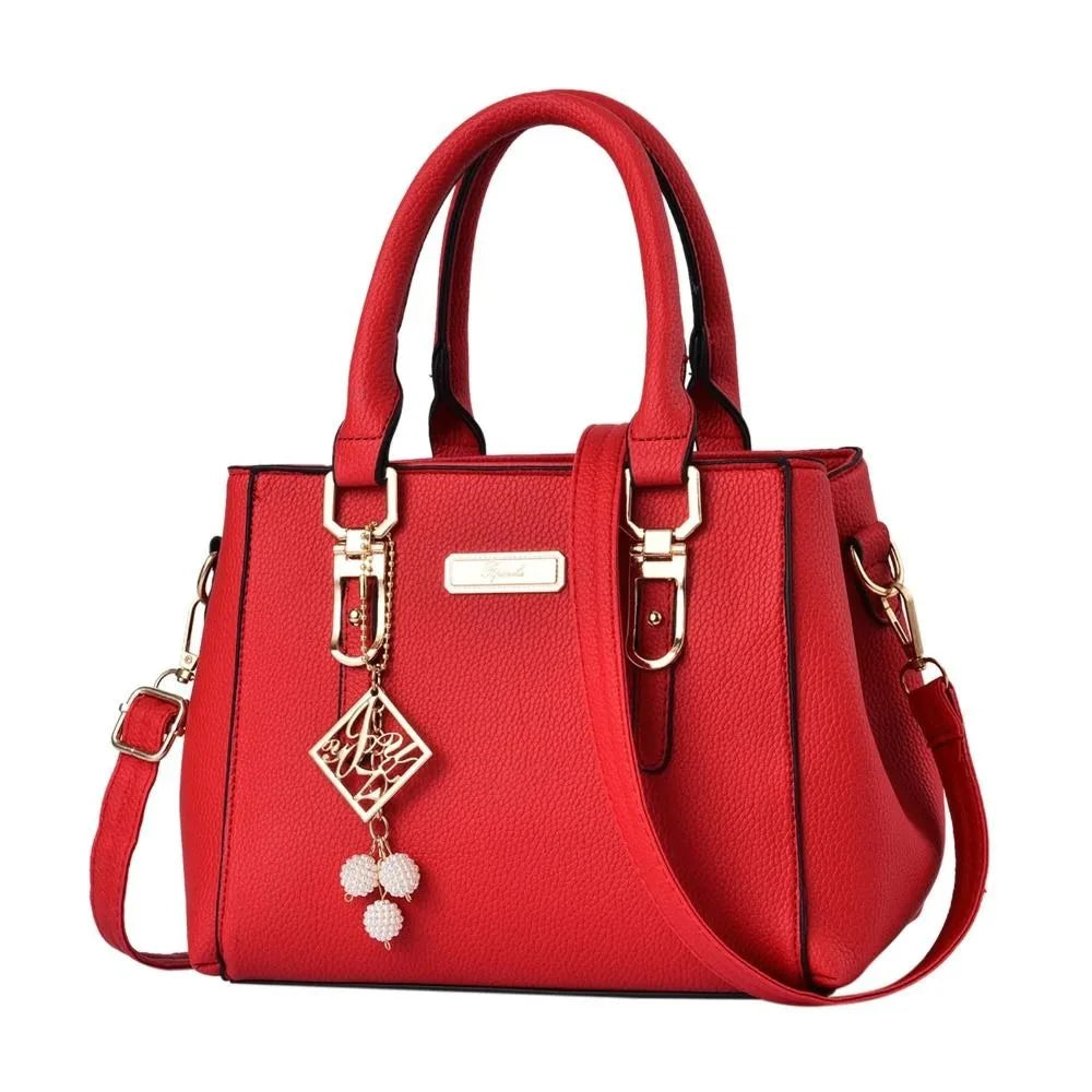 Women's Casual Leather Messenger & Large Capacity Shoulder Bag