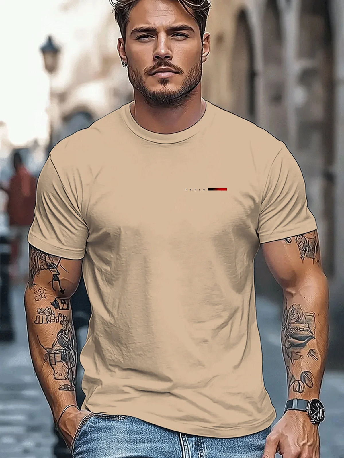 Men's Breathable Cool-Touch Short-Sleeve T-Shirt