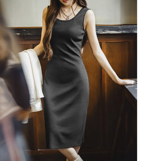 Women's Asymmetrical One-Shoulder Ruched Maxi Dress with Side Slit
