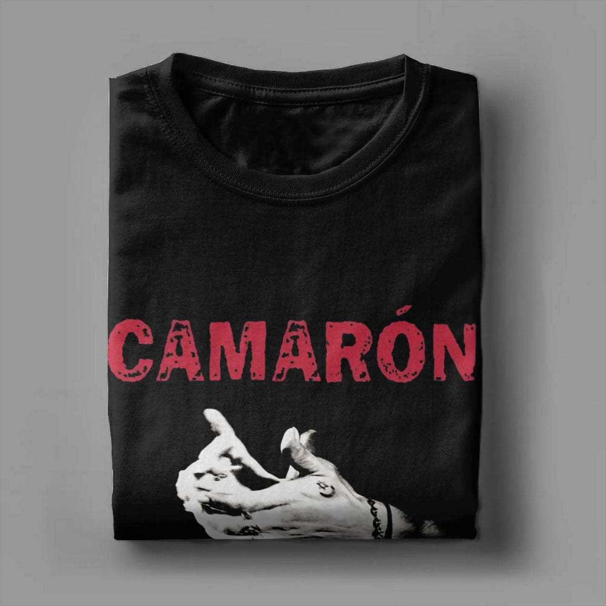 Camarón de la Isla Flamenco Singer T-Shirt – 100% Cotton Short-Sleeve Graphic Tee