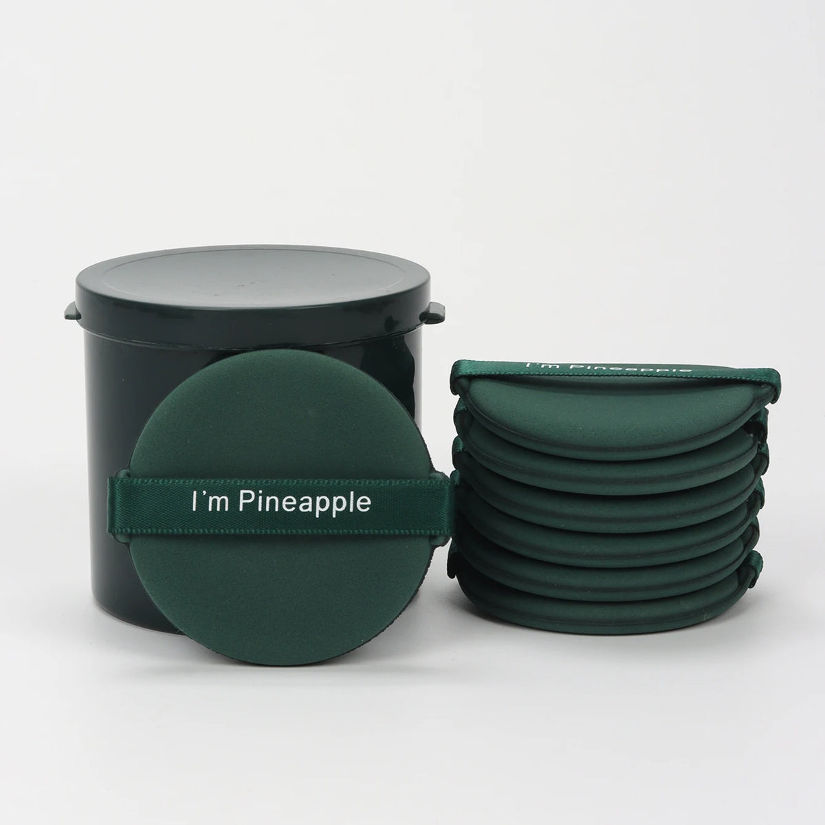 7-Piece Powder Puff Set with Hygienic Storage Case