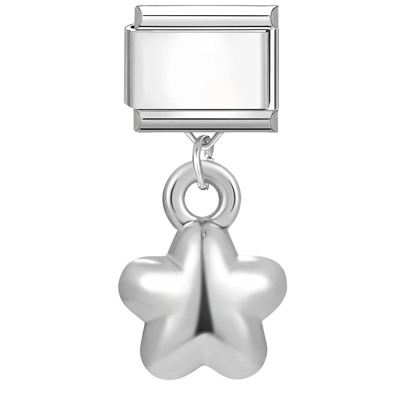 9mm Stainless Steel Italian Charm Links for DIY Modular Bracelets
