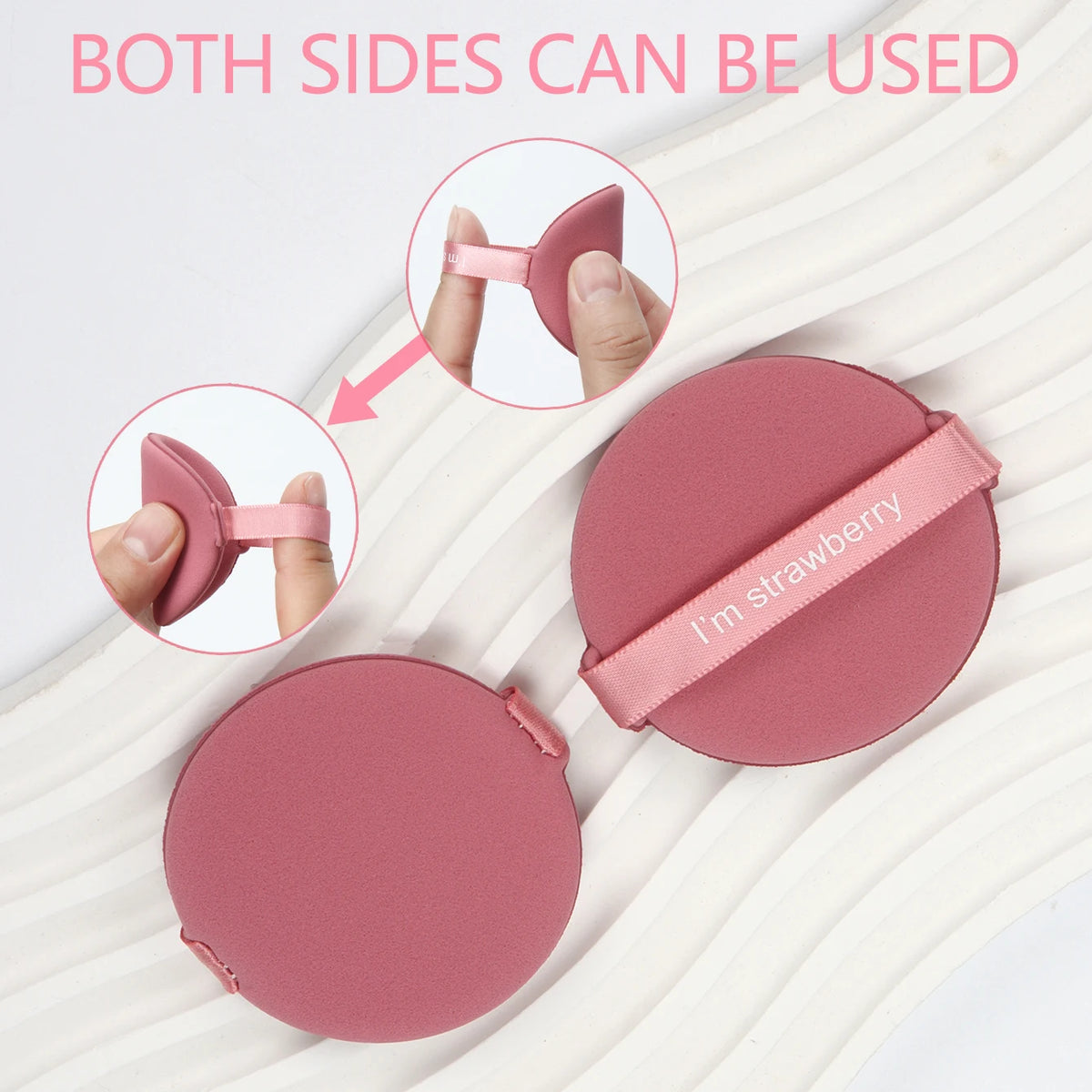 7-Piece Powder Puff Set with Hygienic Storage Case