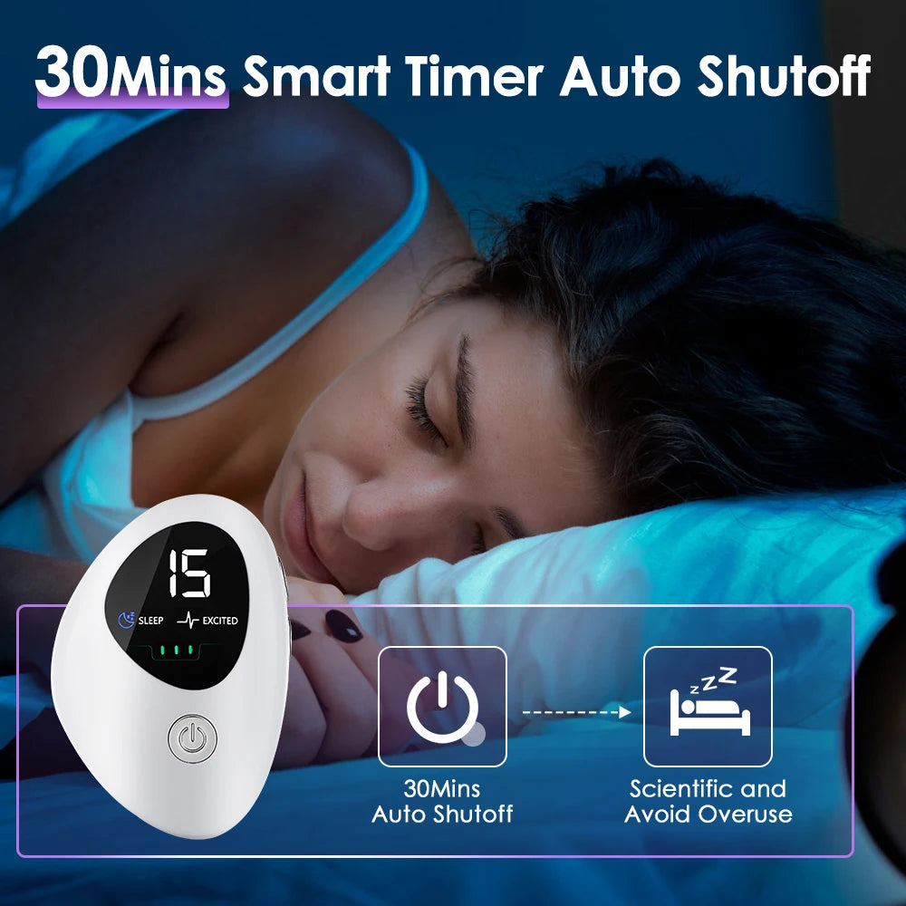 SleepWave™ Handheld EMS Microcurrent Sleep Aid & Anxiety Relief Massager