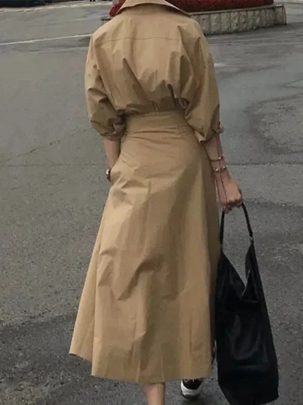 Women's Asymmetrical One-Shoulder Ruched Maxi Dress with Side Slit