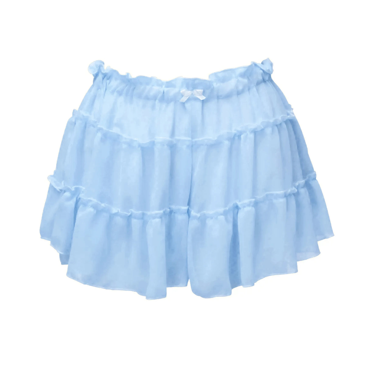 Women's Two-Piece Ruffle Off-The-Shoulder Bandeau & High-Waisted Maxi Skirt Beach Set