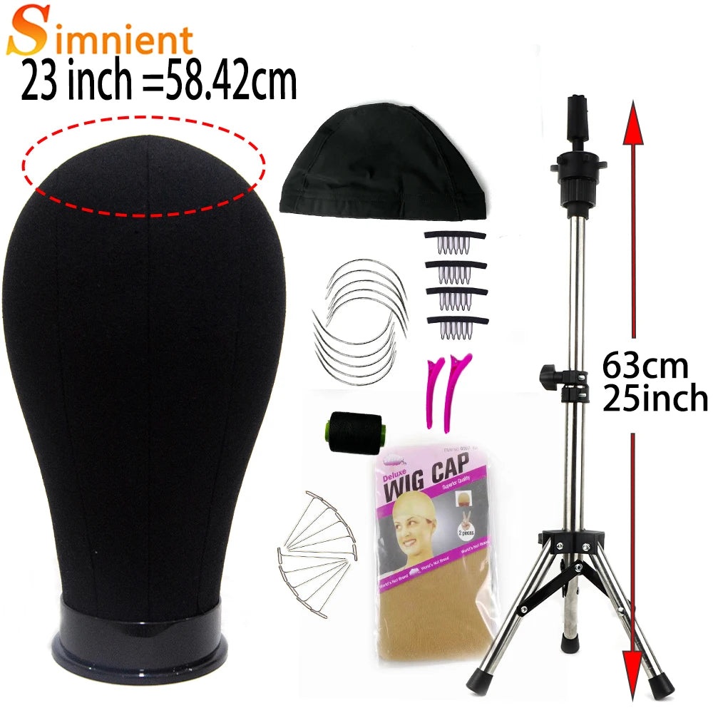 StudioHead™ Cosmetology Mannequin Head with Adjustable Tripod Stand
