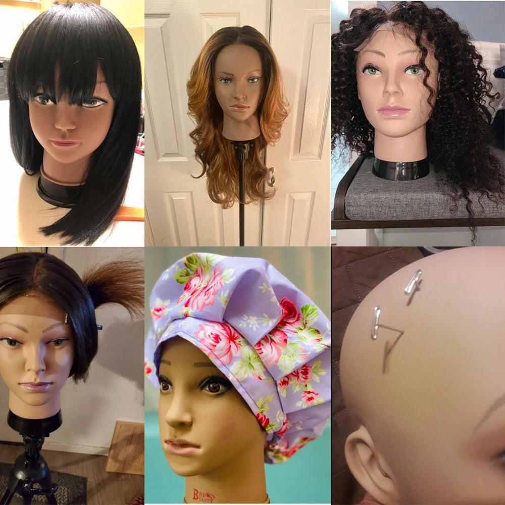 StudioHead™ Cosmetology Mannequin Head with Adjustable Tripod Stand