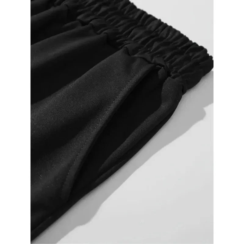 Men's Hot Selling Letter Pattern Printed Drawstring Waist Shorts, Summer Casual Outdoor Sports Shorts